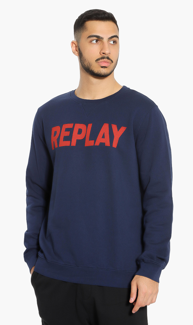 

Replay Logo Crewneck Sweatshirt