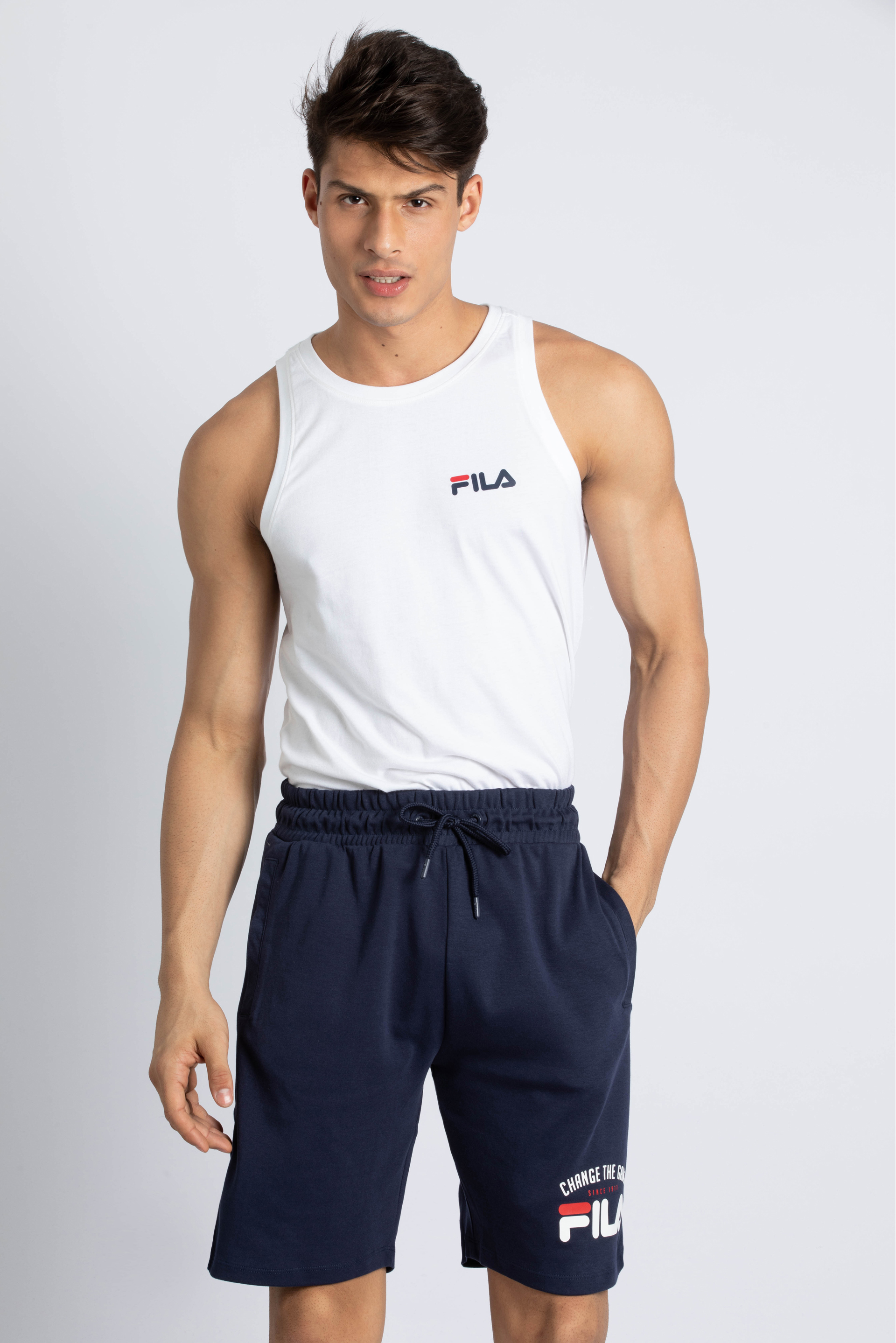 

Fila Logo Cotton Shorts