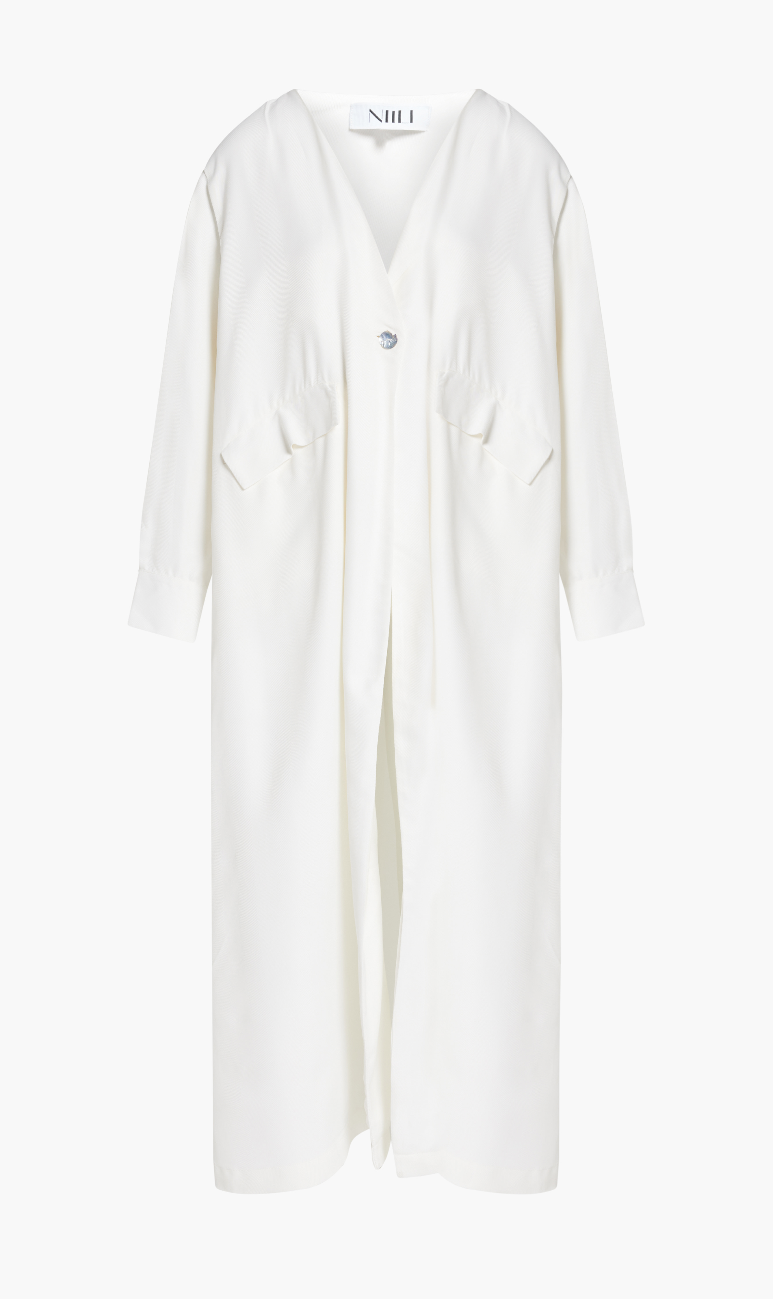 

Niili White Coat Gabi Off White for Women | The Deal Outlet