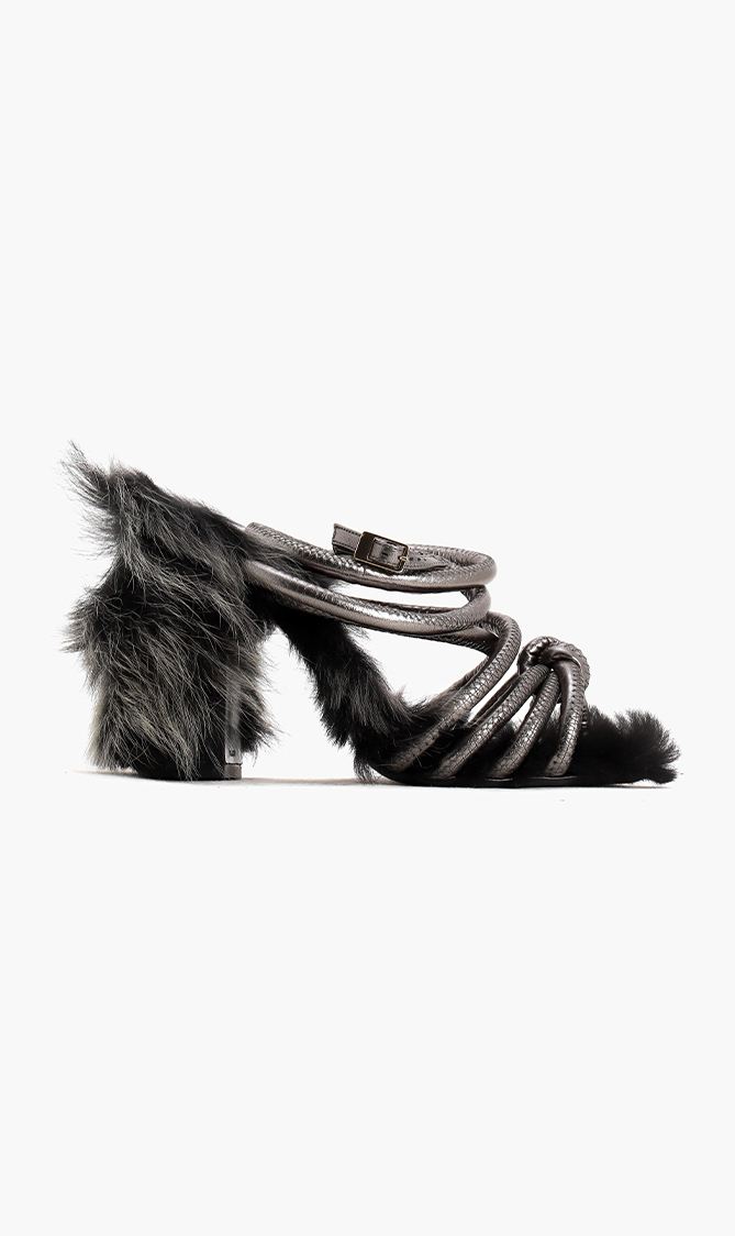 

Pollini Strappy Heeled Sandals