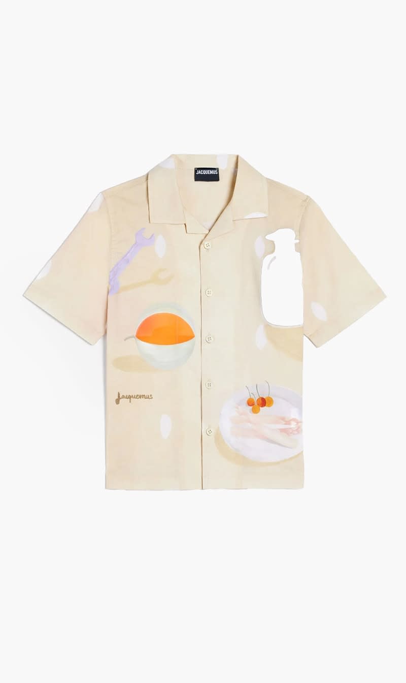 

Jacquemus White Shirt for Boys | The Deal Outlet