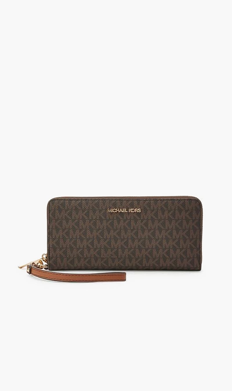 

Zip Wrist Wallet, Brown