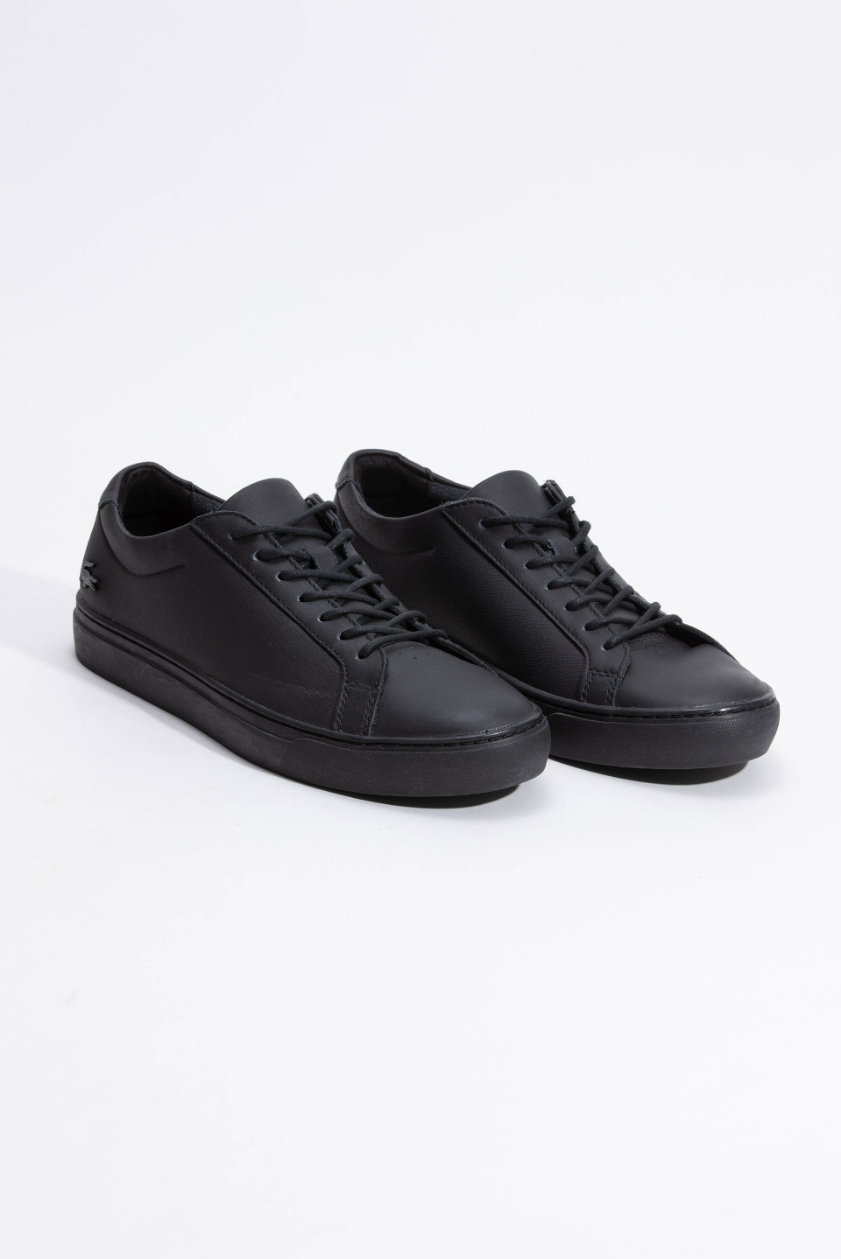

Lacoste L.12.12 Leather Black Sneakers