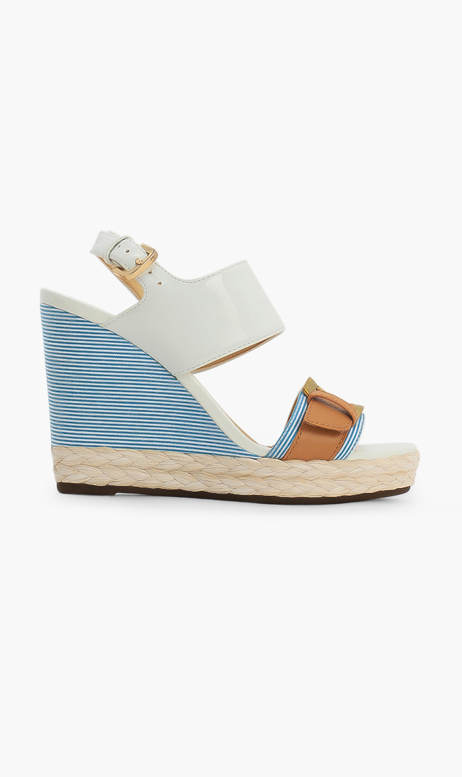 

Janira Wedge Sandals, White