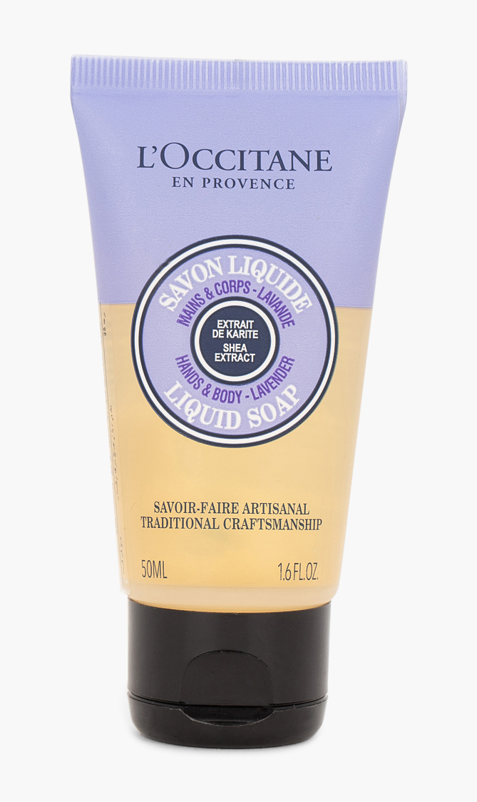 

L'occitane Shea Hands And Body Lavender Liquid Soap, 50ml