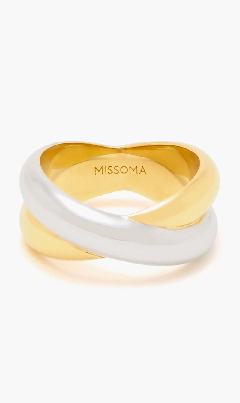 Missoma Multi-color Missoma X Lucy Williams Chunky Entwine Ring for Women