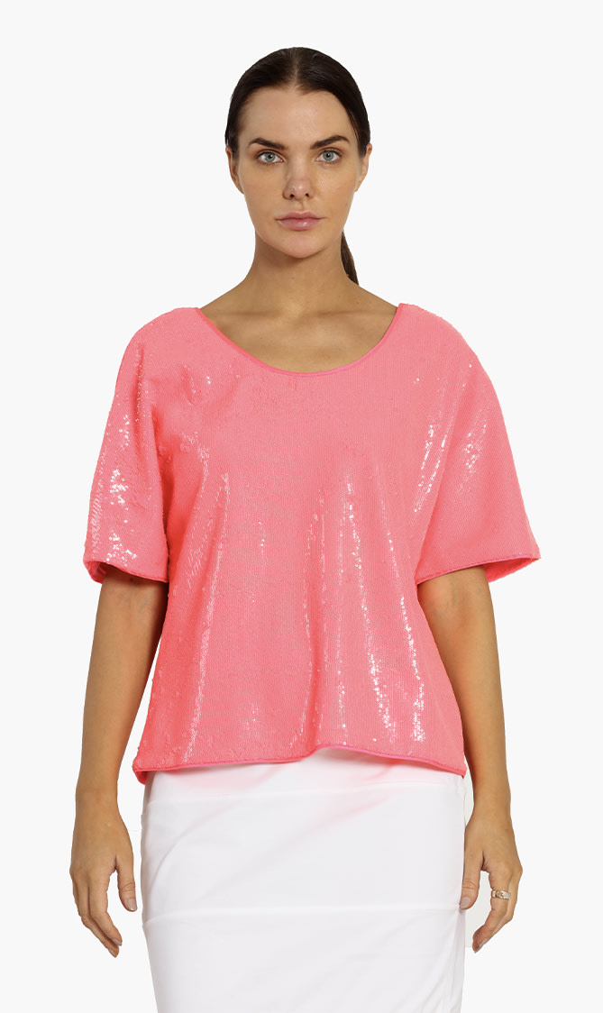 

Emporio Armani Sequined Blouse