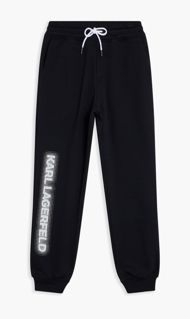 

Karl Lagerfeld Black Dotted Logo Sweatpants for Men | The Deal Outlet