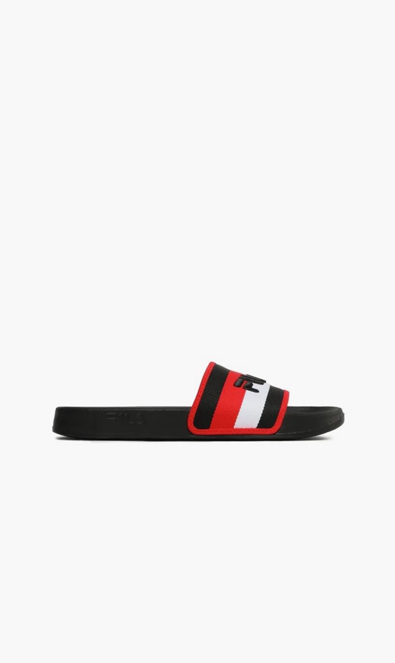 

Fila Black Morro Bay Slippers for Men | The Deal Outlet