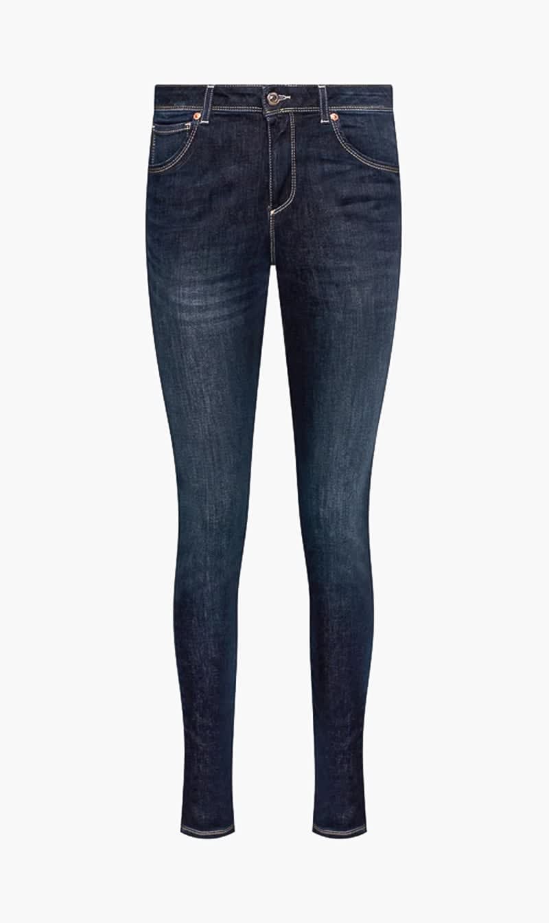 Navy United Colors Of Benetton Black Skinny Jeans for Women