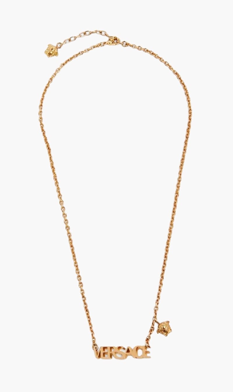 

Versace Gold Logo Necklace for Men | The Deal Outlet
