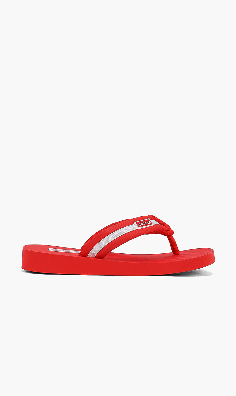 

Kenzo Red Setta Flip Flop for Women | The Deal Outlet