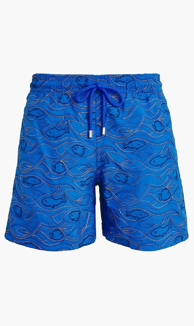 

Vilebrequin Blue Aquarium Swim Shorts for Men | The Deal Outlet