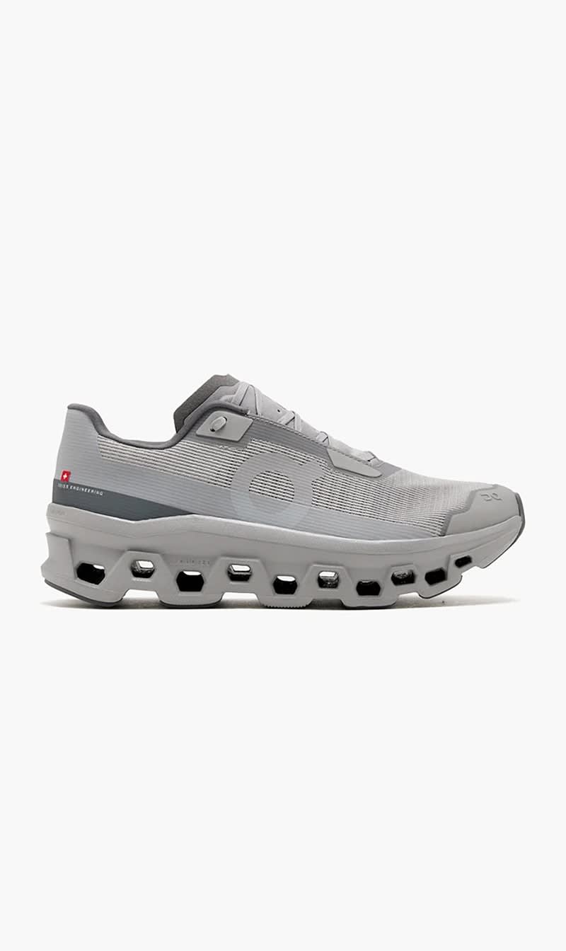 

On-running Grey Cloudmonster Void Sneakers for Men | The Deal Outlet
