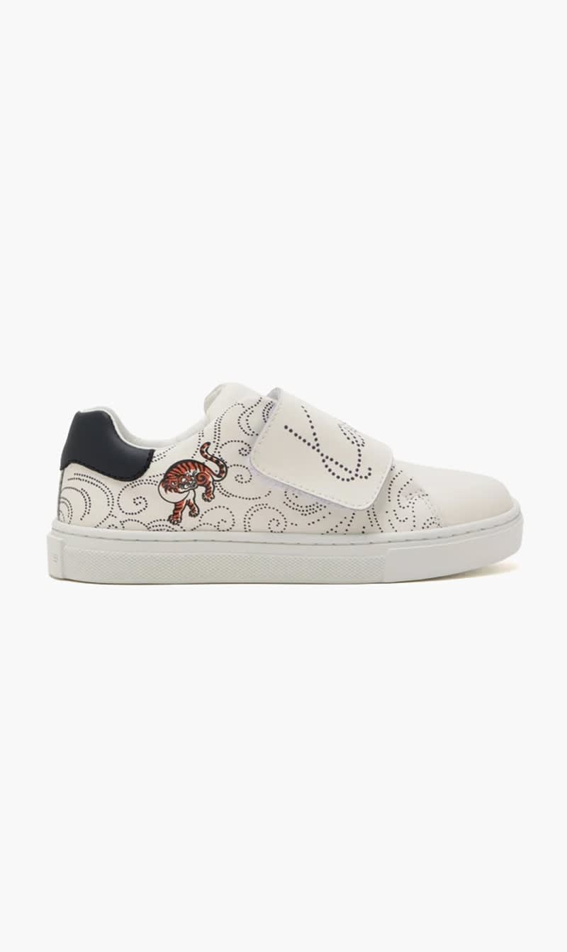 

Kenzo White Logo Sneakers | The Deal Outlet