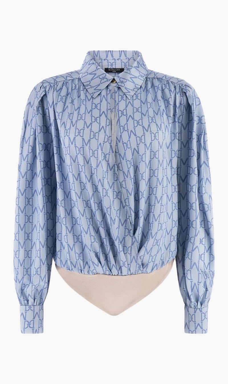 

Guess Multi-color All Over Logo Print Body for Women | The Deal Outlet