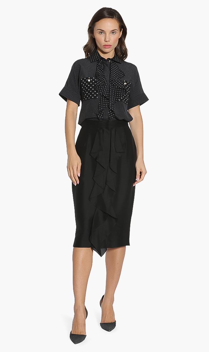 

Max Mara Edolo Ruffles Skirt
