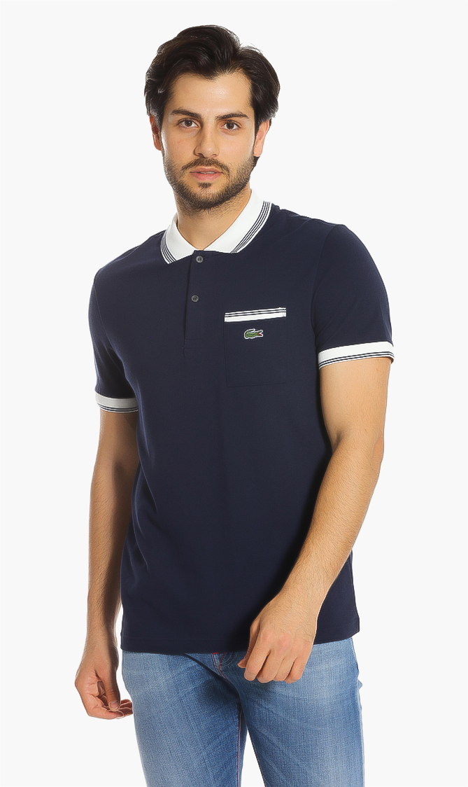 

Lacoste Tipped Collar Regular Fit Polo Shirt