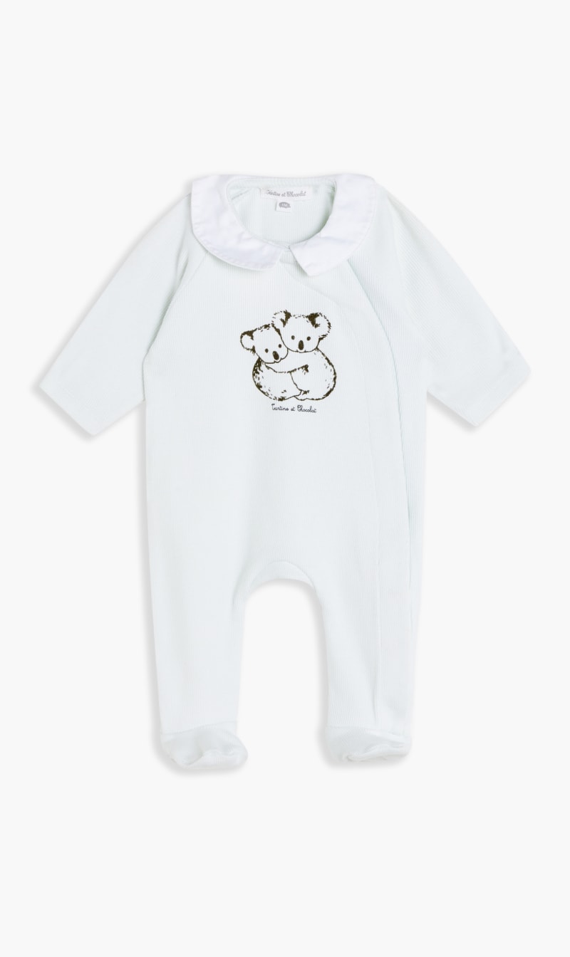 

Tartine Et Chocolat White Pyjamas All In 1 for Kids | The Deal Outlet