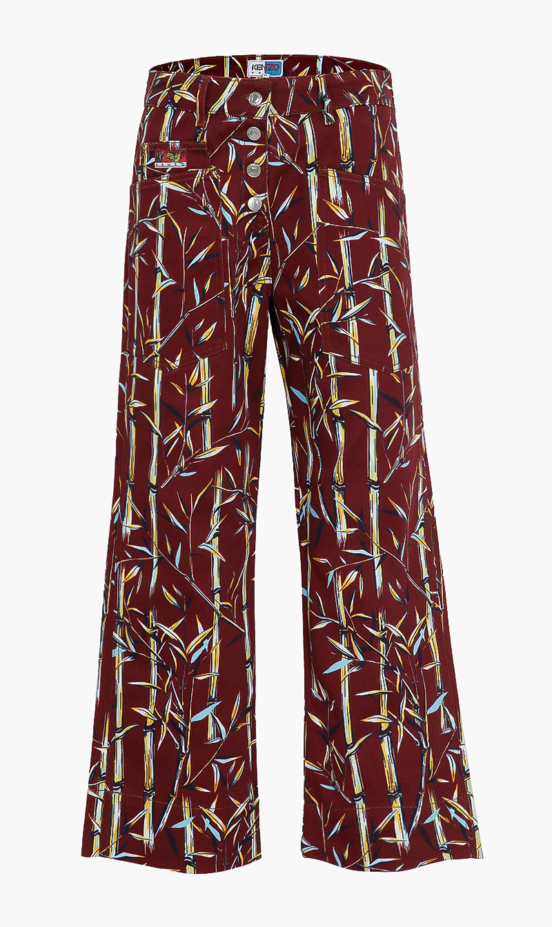 

Printed Jeans, Red