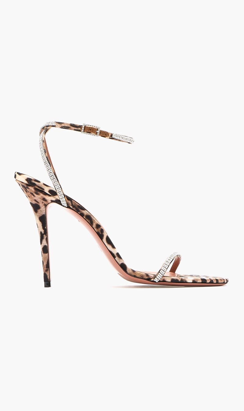 Brown Diamante Sandal 105 for Women