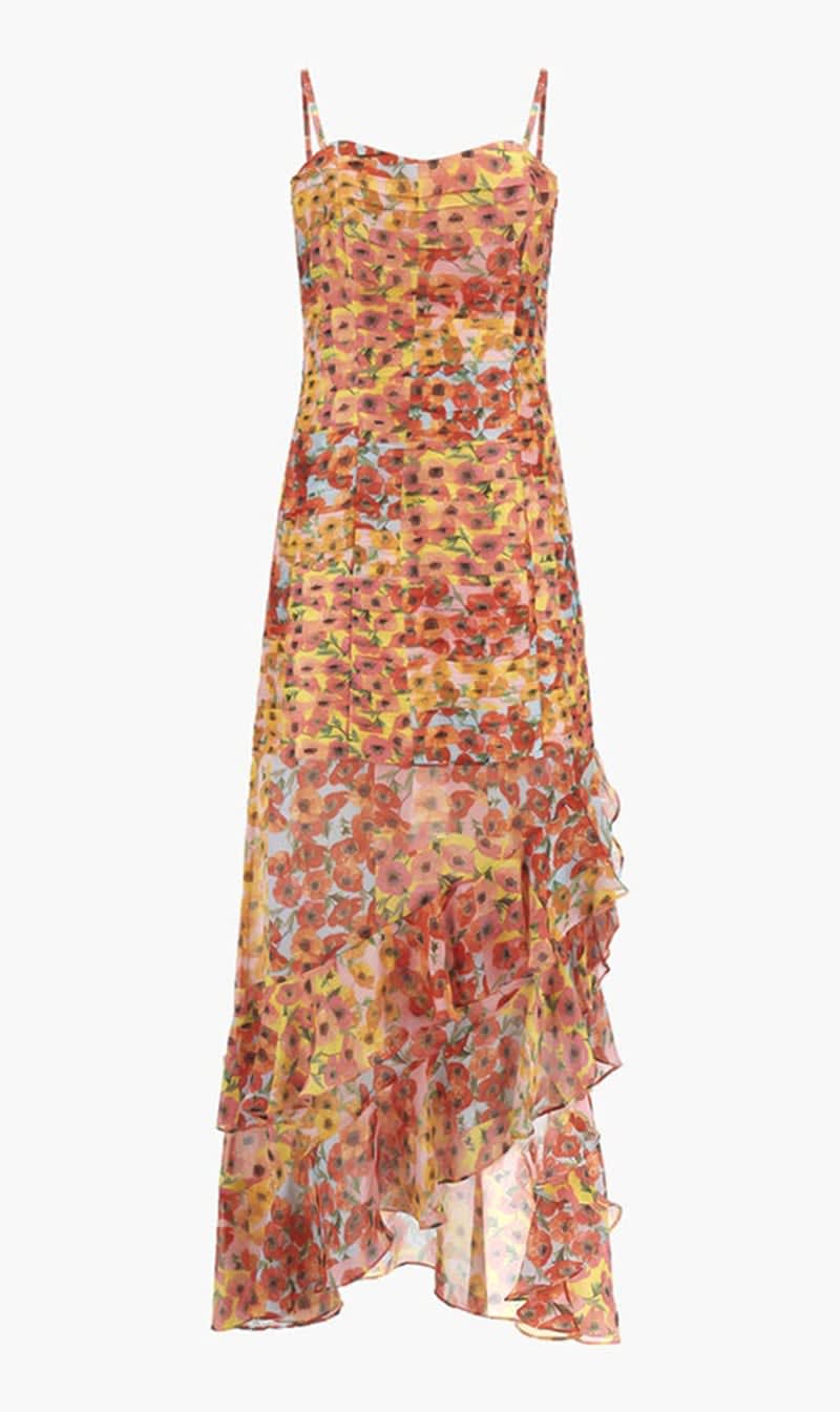 

Guess Orange Ss Juliana Dress for Women | The Deal Outlet