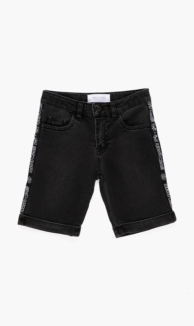 

Logo Tape Side Band Shorts