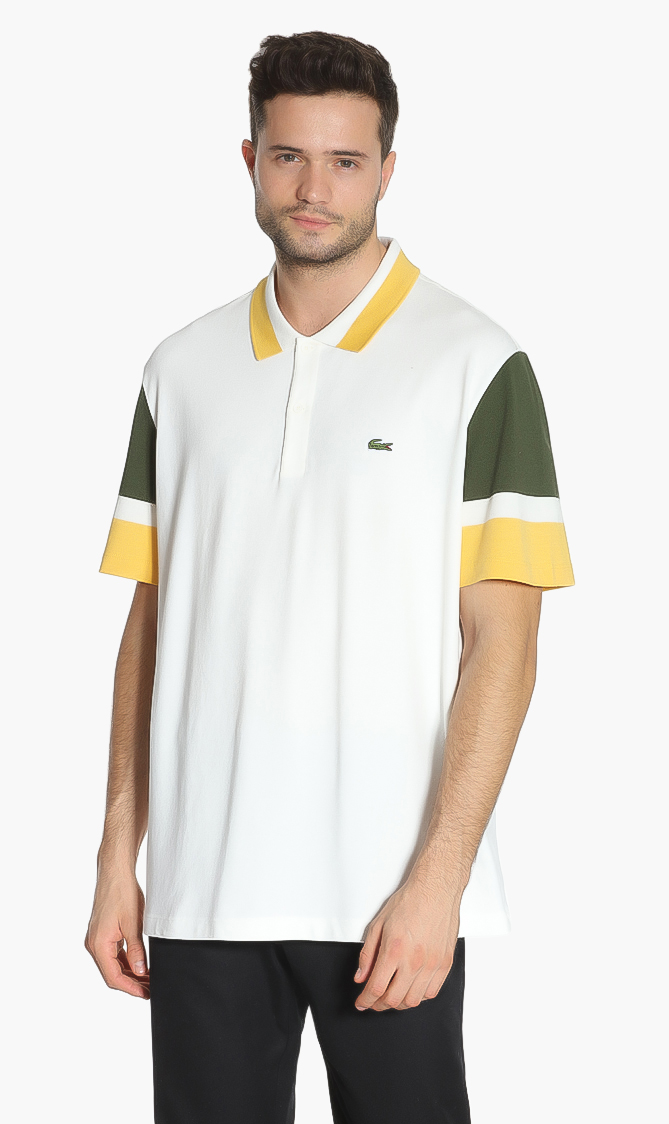 

LACOSTE Slim Fit Colorblock Stretch Polo Shirt