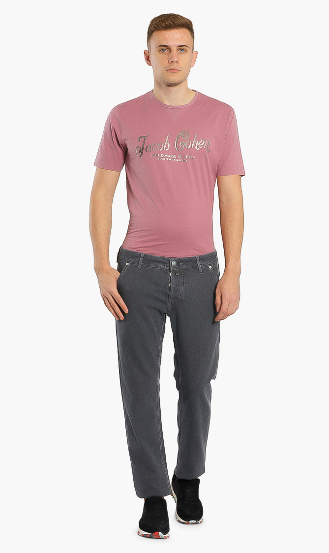 

Jacob Cohen Button Fly Washed Jeans