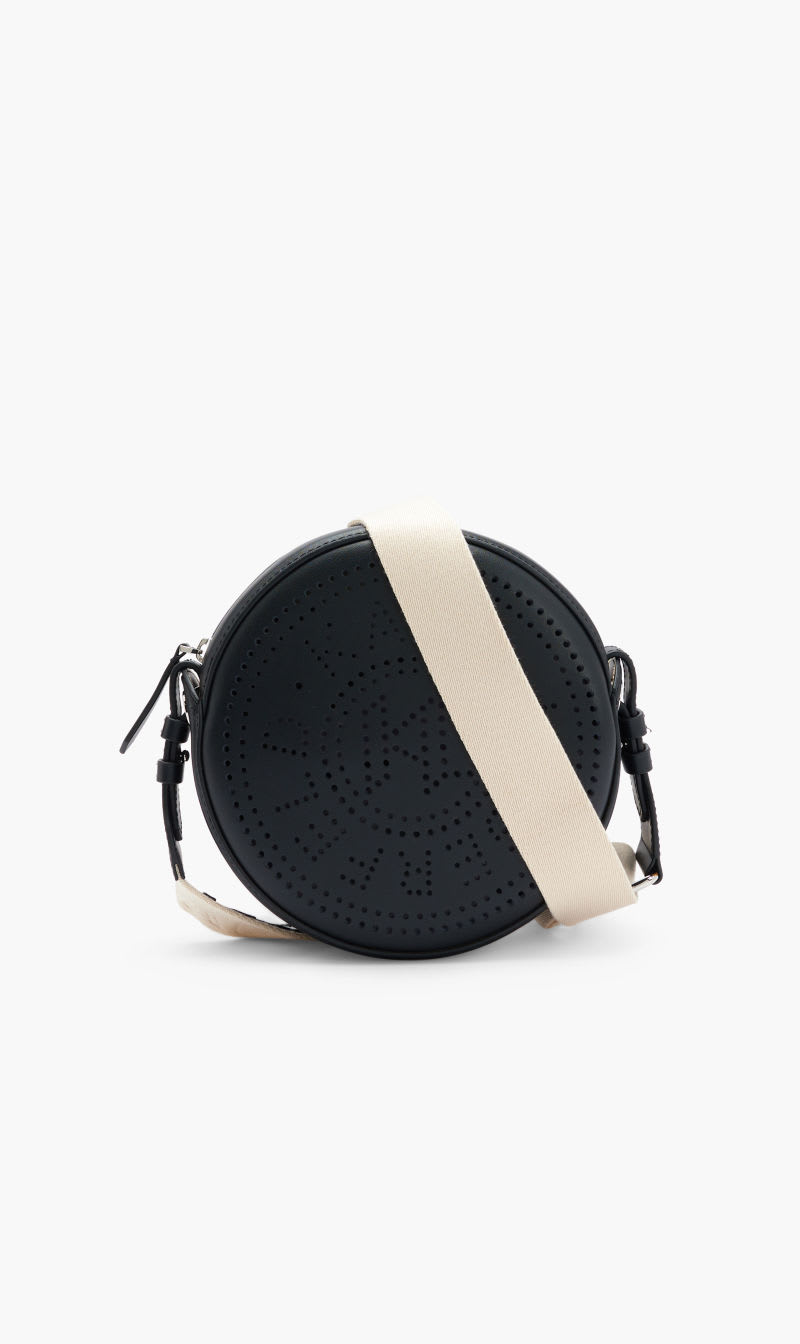 

Karl Lagerfeld Black K/circle Round Cb Perforated for Women | The Deal Outlet