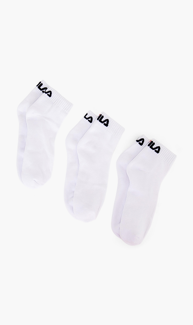 

Fila Set Of 3 Solid Socks