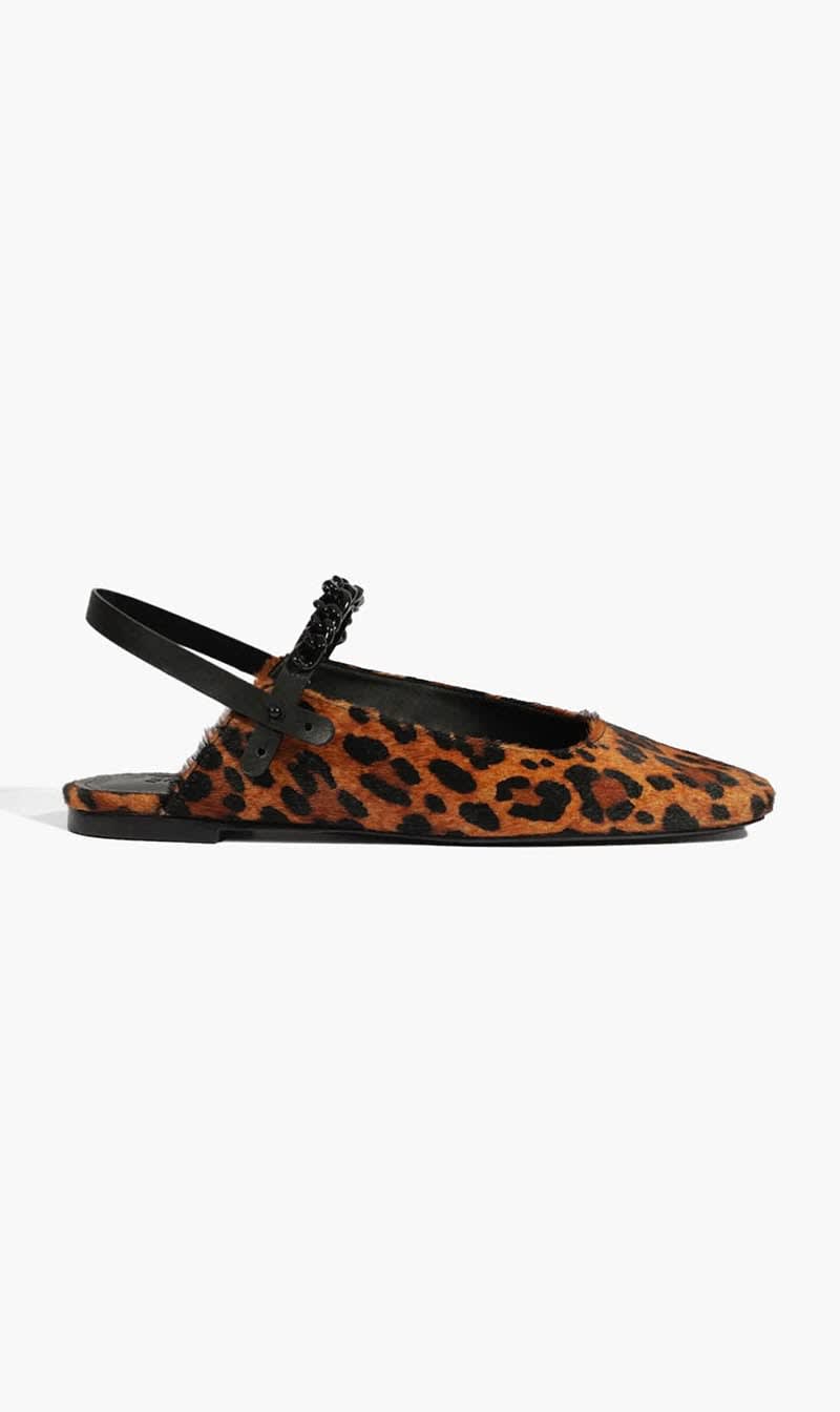 

Schutz Brown Cool Flats for Women | The Deal Outlet