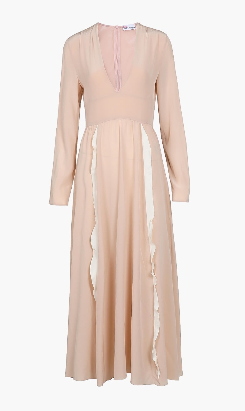 

Silk Ruffle Dress