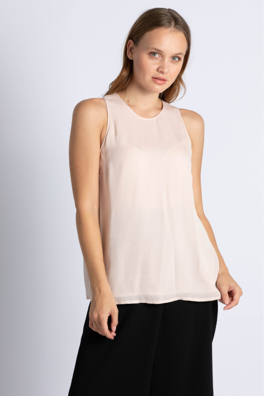 

Longchamp Plain Sleeveless Top