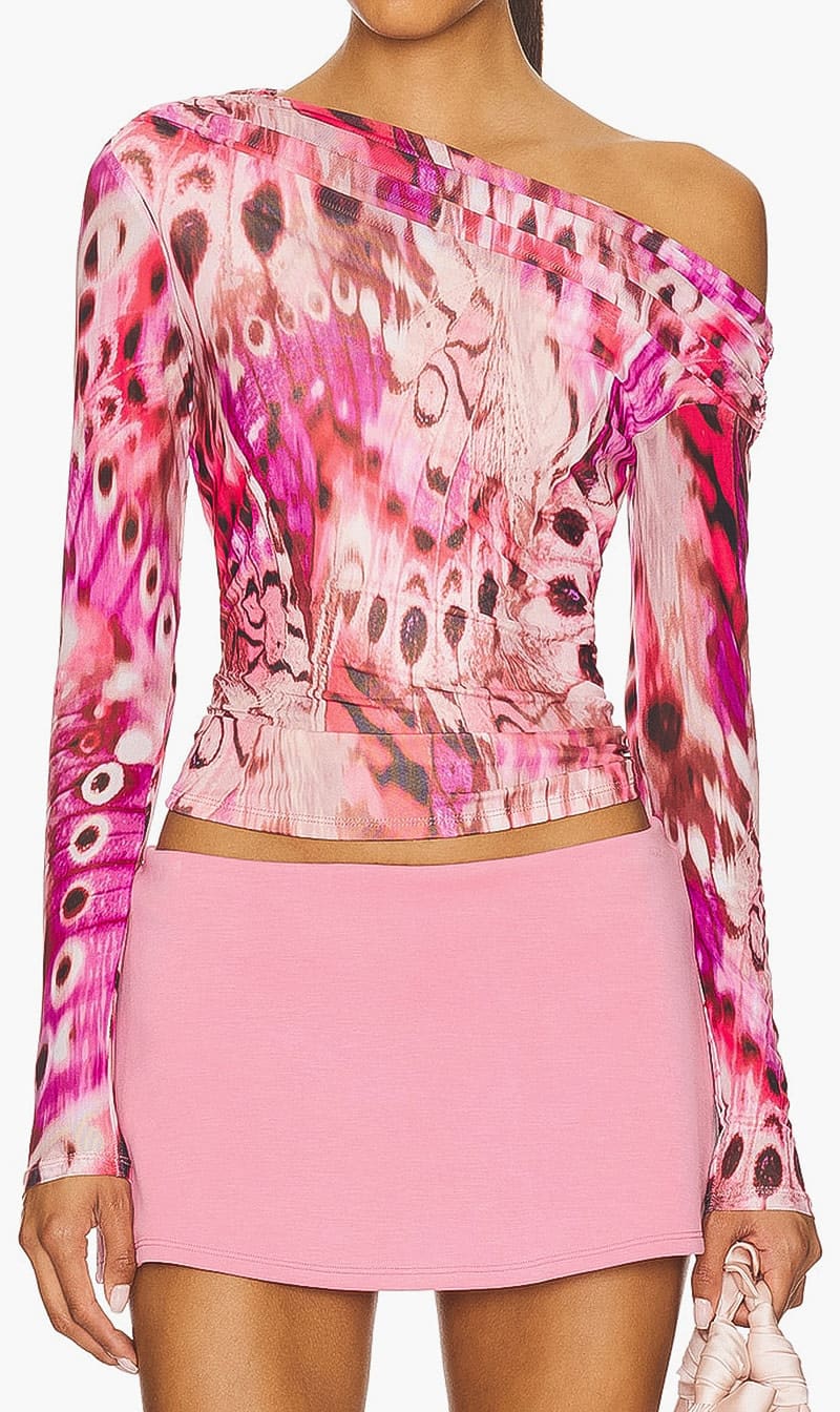 

Solace London Pink Barry Top for Women | The Deal Outlet