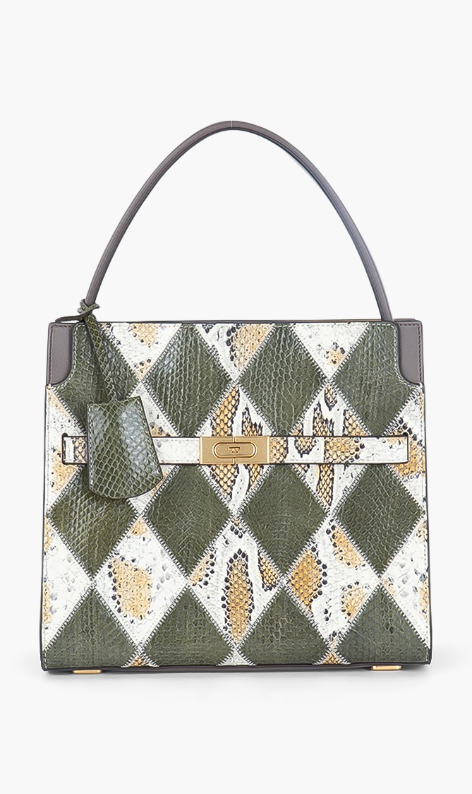 

Tory Burch Lee Radziwill Exotic Skin Tote Bag