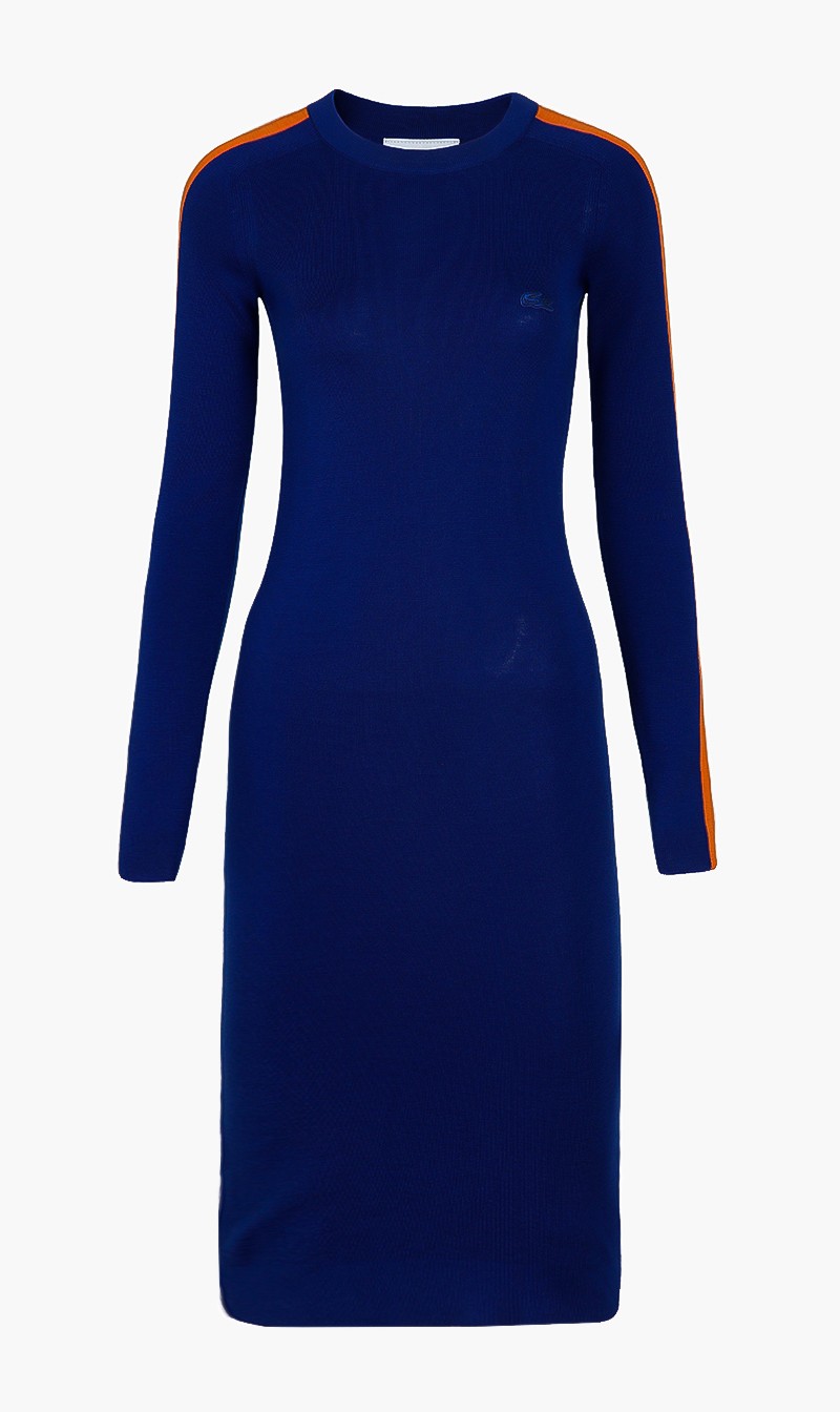 

Long Sweater Dress, Blue