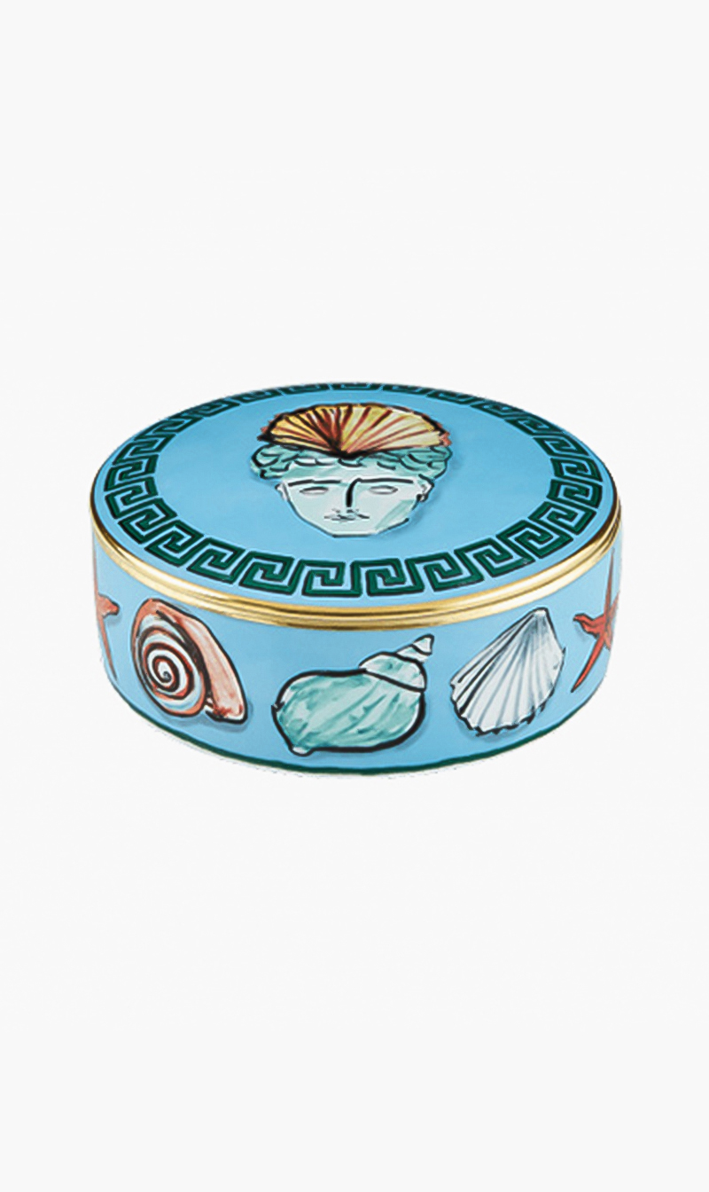 

Ginori 1735 Il Viaggio Di Nettuno Round Box With Cover