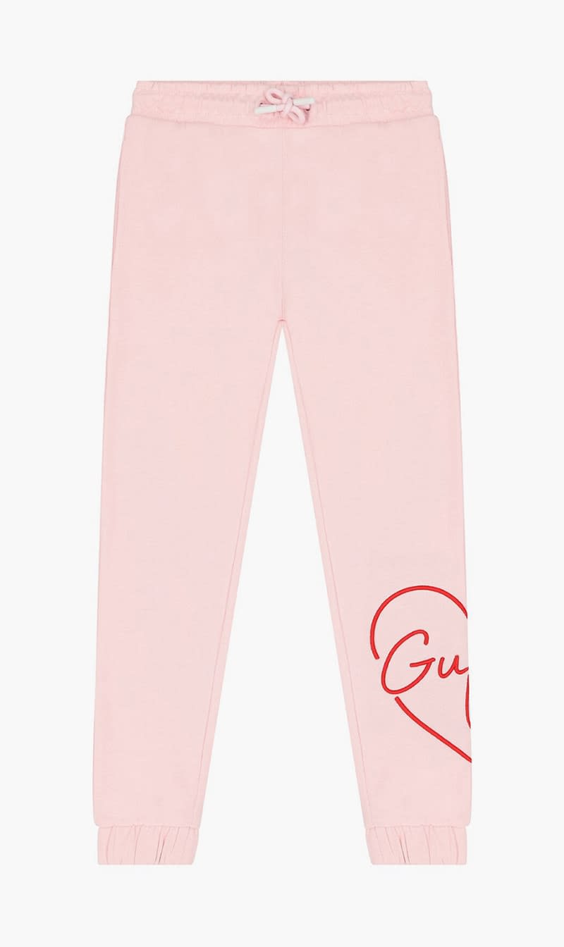 

Guess Pink Logo Joggers for Girls | The Deal Outlet
