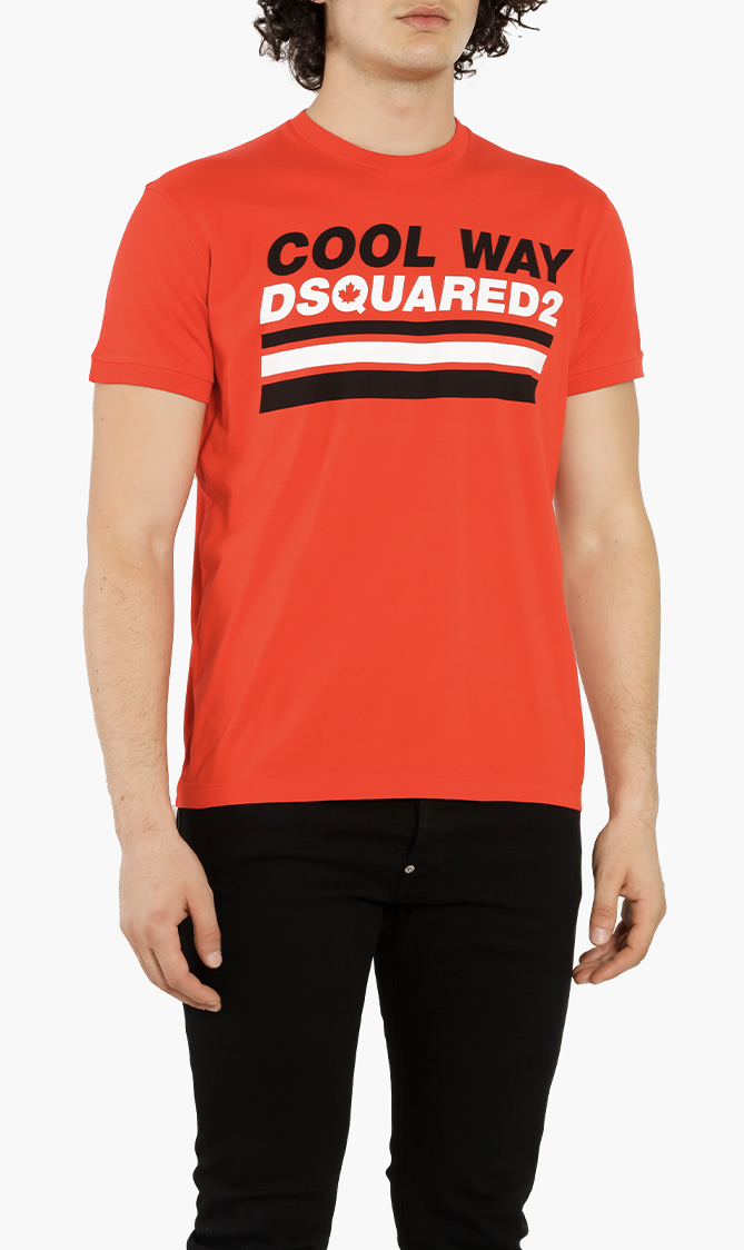 

Dsquared2 Cool Way Print T-shirt