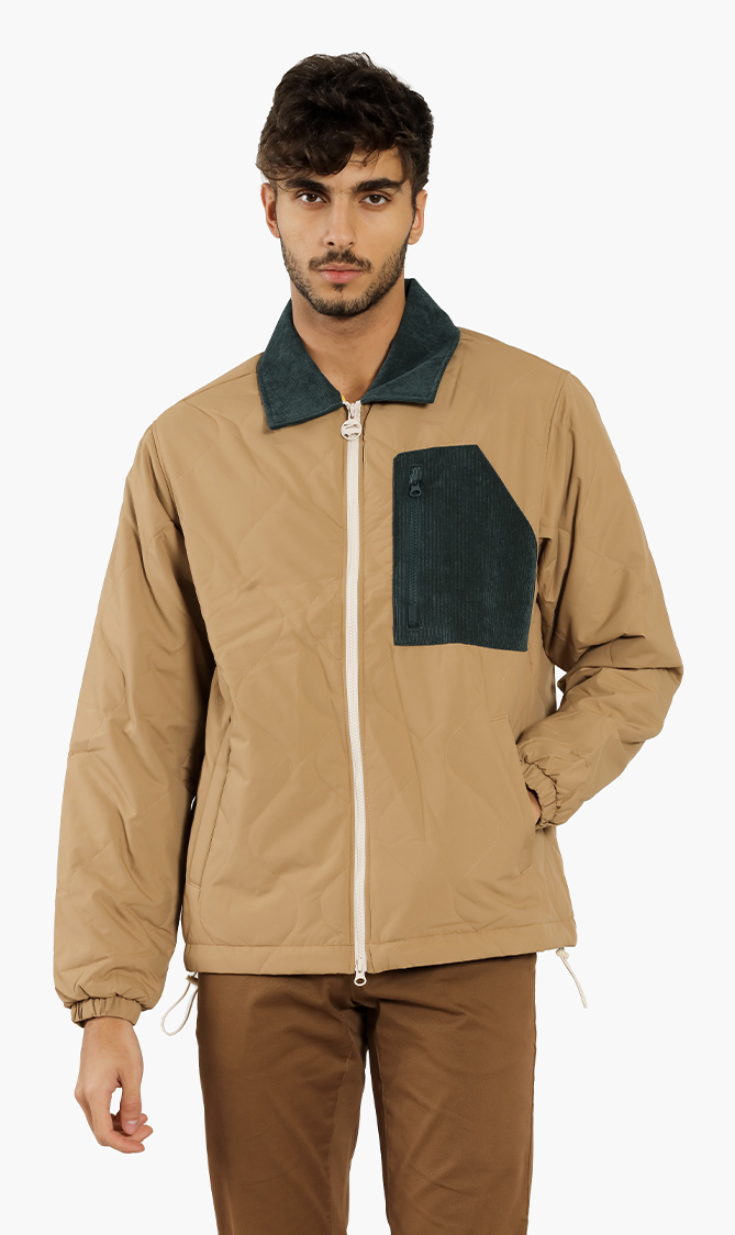 

Lacoste L!ve Unisex Quilted Jacket