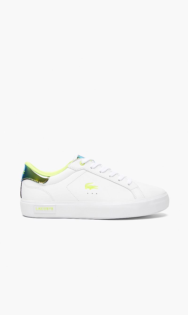 

Lacoste Green Powercourt Lace Sneakers for Girls | The Deal Outlet