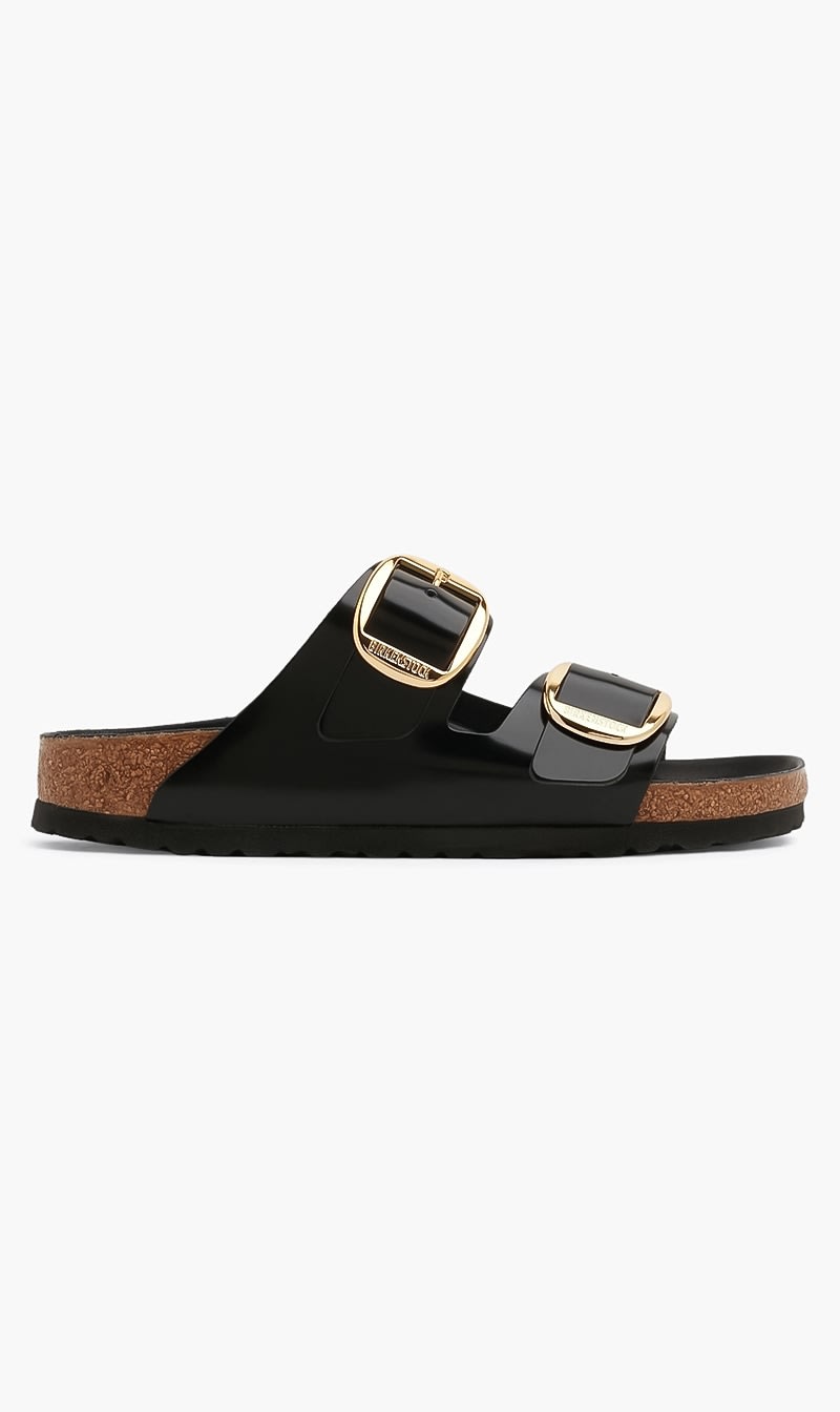 

Birkenstock Black Arizona Big Buckle for Women | The Deal Outlet