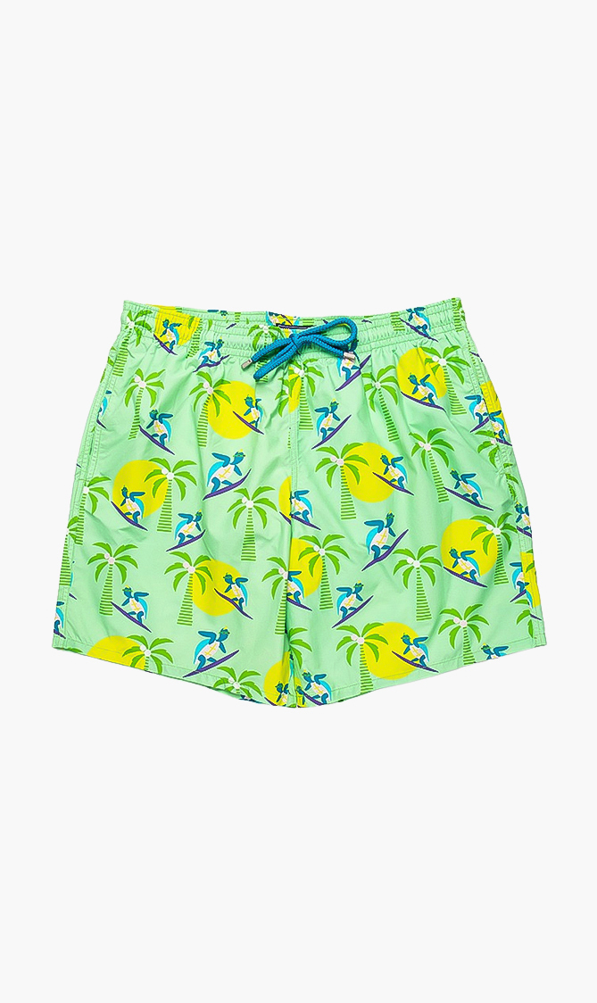 

Vilebrequin Moorea Surfing Aloes Swim Trunks