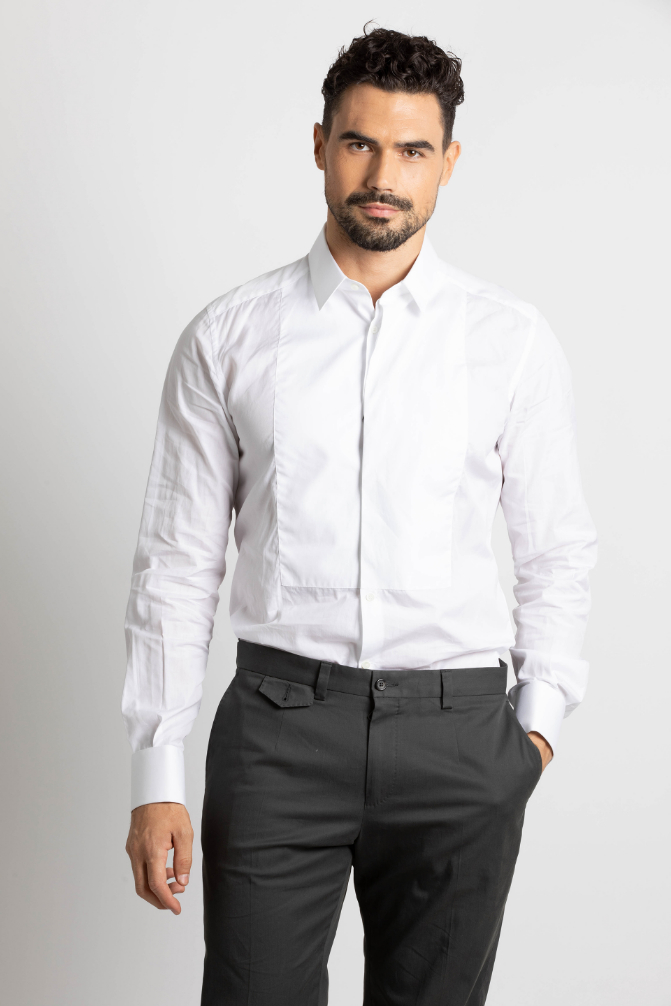 

Dolce&gabbana Basic Slim Fit Long Sleeve Shirt