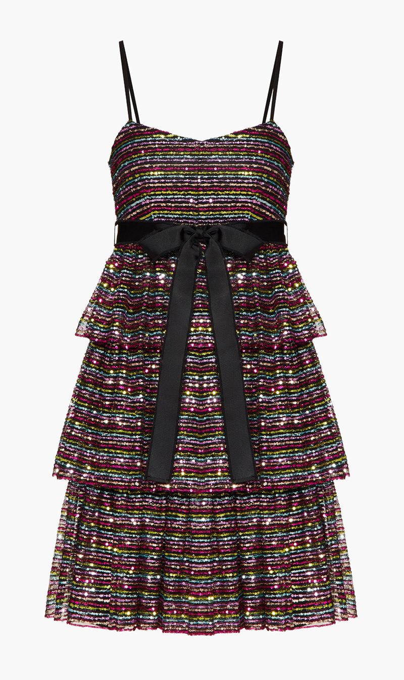 

Sequin Embroidered Dress