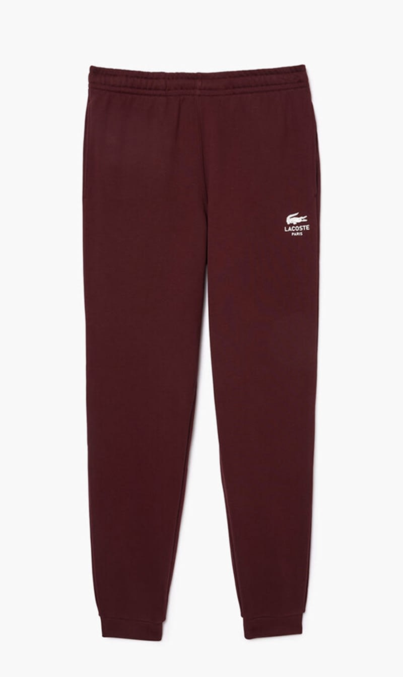 

Lacoste Red Tapered Leg Sweatpants for Men | The Deal Outlet