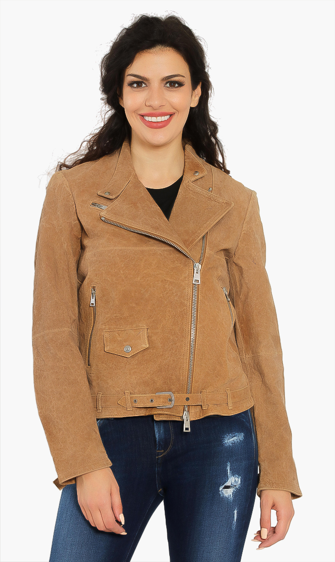 

Replay Zip Leather Jacket