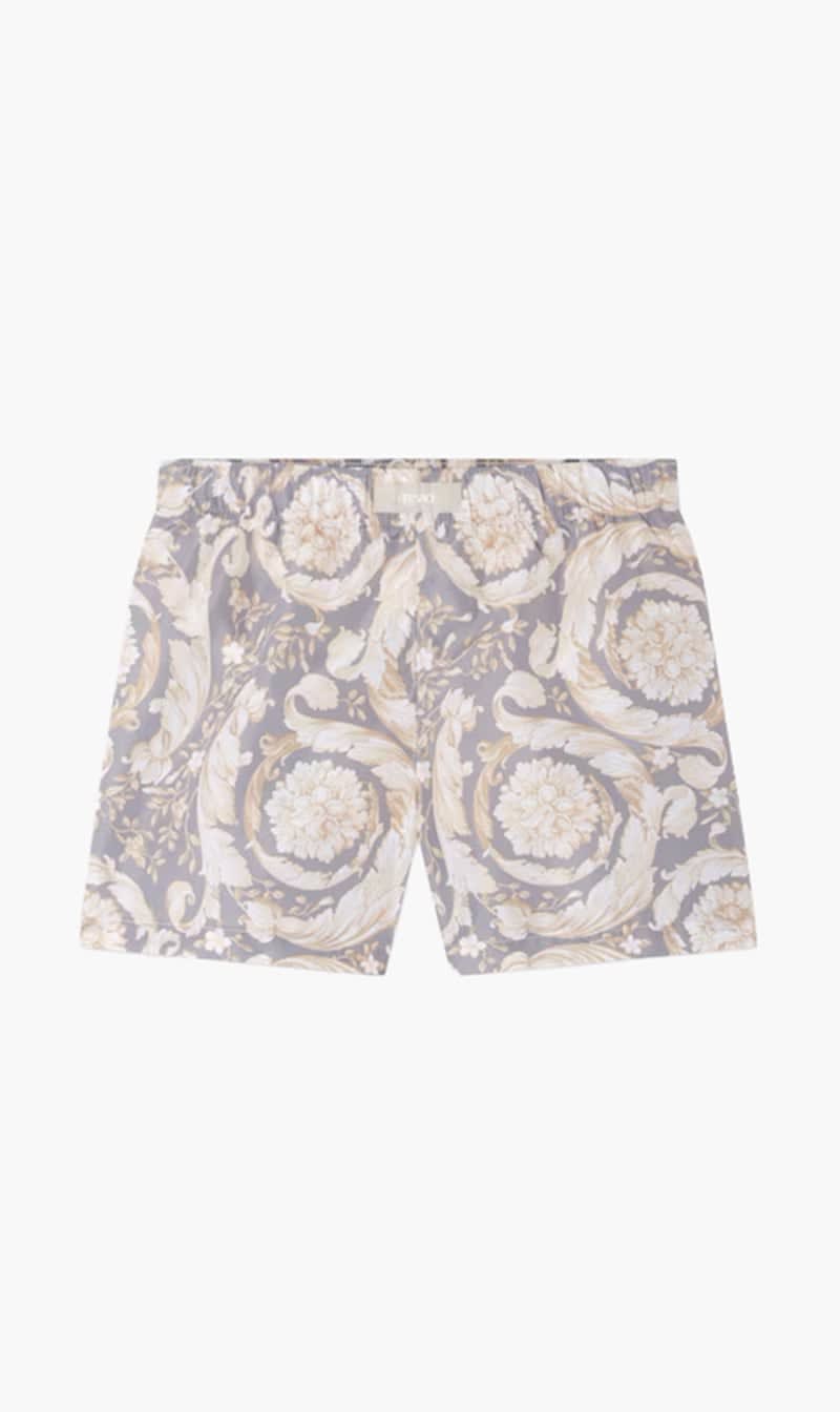 Versace Beige Swim Shorts Nylon Giada Barocco 92 All Over Pr+versace Tag Jq for Boys