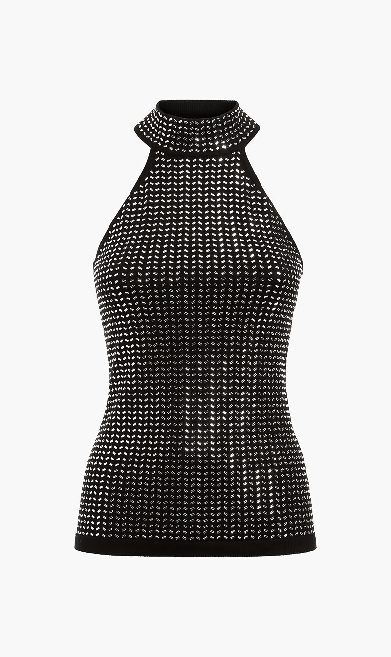 

Celeste Mirror Top, Black
